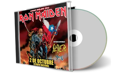 Artwork Cover of Iron Maiden 2013-10-02 CD Chile Audience