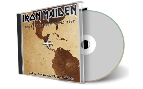 Artwork Cover of Iron Maiden 2016-03-08 CD Various Audience