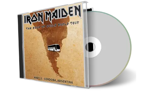 Artwork Cover of Iron Maiden 2016-03-13 CD Various Audience