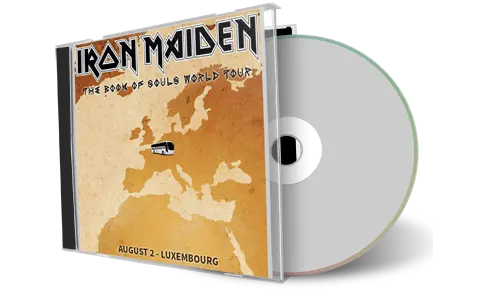 Artwork Cover of Iron Maiden 2016-08-02 CD Luxembourg Audience