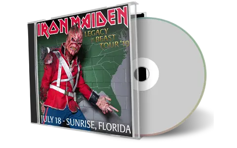 Artwork Cover of Iron Maiden 2019-07-18 CD Sunrise Audience