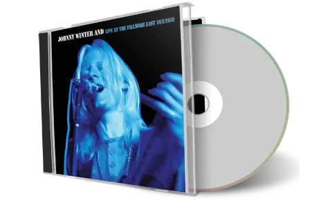 Artwork Cover of Johnny Winter 1970-10-03 CD New York City Soundboard