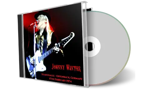 Artwork Cover of Johnny Winter 1974-02-17 CD Offenbach Audience