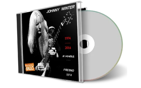 Artwork Cover of Johnny Winter 1974-03-31 CD Fresno Soundboard