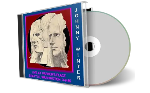 Artwork Cover of Johnny Winter 1985-03-09 CD Seattle Soundboard