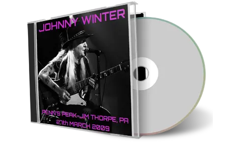 Artwork Cover of Johnny Winter 2009-03-27 CD Jim Thorpe Audience