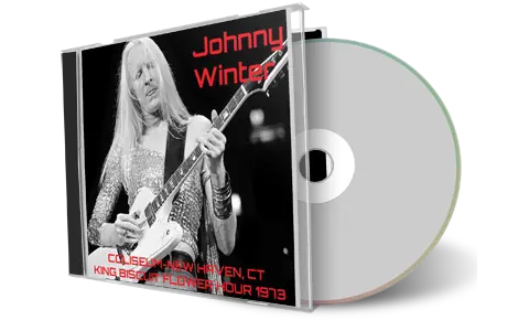 Artwork Cover of Johnny Winter Compilation CD New Haven 1973 Audience