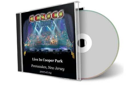 Artwork Cover of Kansas 2007-07-04 CD Pennsauken Audience