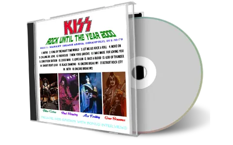 Artwork Cover of Kiss 1979-08-10 CD Indianapolis Audience