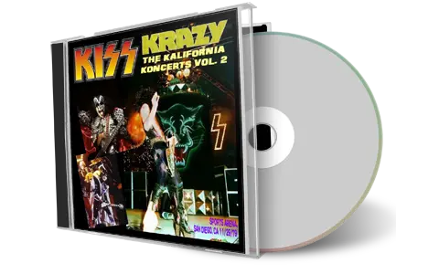 Artwork Cover of Kiss 1979-11-29 CD San Diego Audience