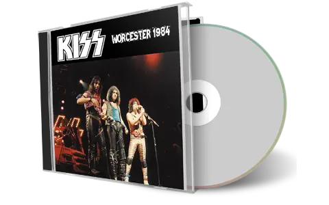 Artwork Cover of Kiss 1984-02-24 CD Worcester Audience