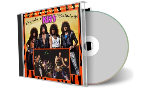 Artwork Cover of Kiss 1985-03-24 CD Cincinnati Audience
