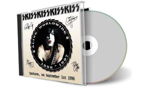 Artwork Cover of Kiss 1996-09-01 CD Spokane Audience