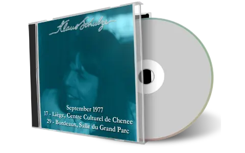 Artwork Cover of Klaus Schulze 1977-04-17 CD Liege Audience