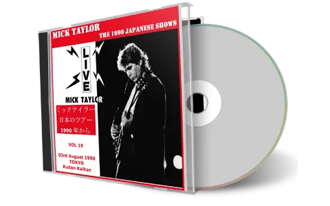 Artwork Cover of Mick Taylor 1990-08-03 CD Tokyo Audience