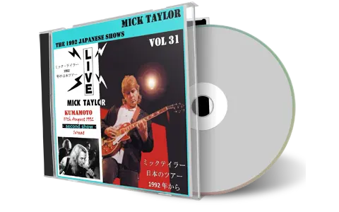 Artwork Cover of Mick Taylor 1992-08-07 CD Kumamoto Audience