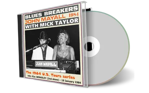 Artwork Cover of Mick Taylor John Mayall 1984-01-19 CD Berkely Audience