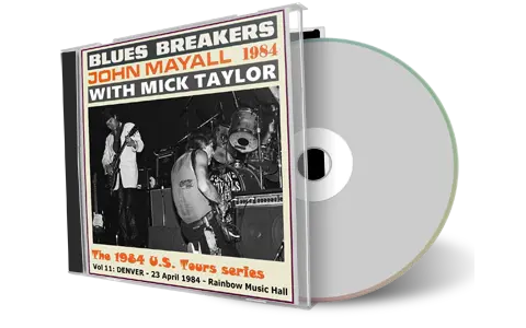 Artwork Cover of Mick Taylor John Mayall 1984-04-23 CD Denver Audience