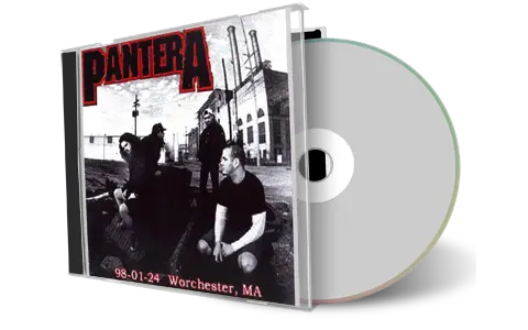 Artwork Cover of Pantera 1998-01-24 CD Worchester Audience