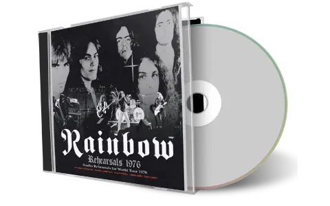 Artwork Cover of Rainbow Compilation CD Rehearsals 1976 Soundboard