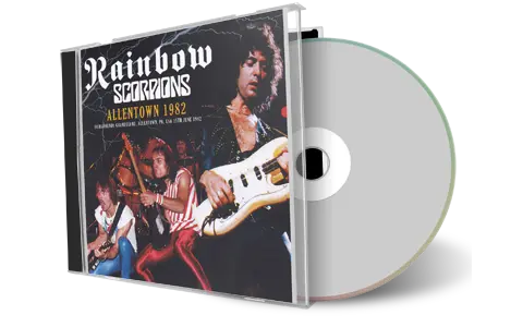Artwork Cover of Rainbow And Scorpions 1982-06-15 CD Allentown Audience