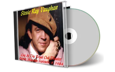 Artwork Cover of Stevie Ray Vaughan 1984-09-08 CD Detroit Audience