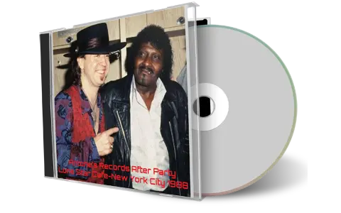 Artwork Cover of Stevie Ray Vaughan 1988-03-02 CD New York City Soundboard