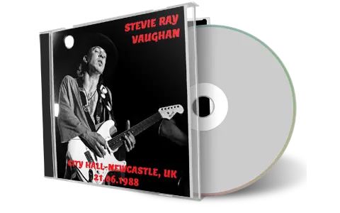 Artwork Cover of Stevie Ray Vaughan 1988-06-21 CD Newcastle Audience