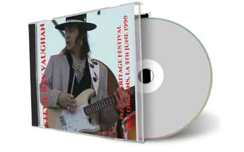 Artwork Cover of Stevie Ray Vaughan 1990-06-05 CD New Orleans Soundboard