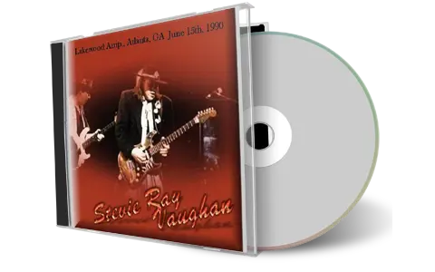 Artwork Cover of Stevie Ray Vaughan 1990-06-15 CD Atlanta Audience