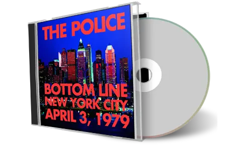 Artwork Cover of The Police 1979-04-03 CD New York Audience