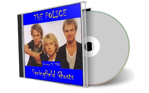 Artwork Cover of The Police 1982-01-20 CD Springfield Audience
