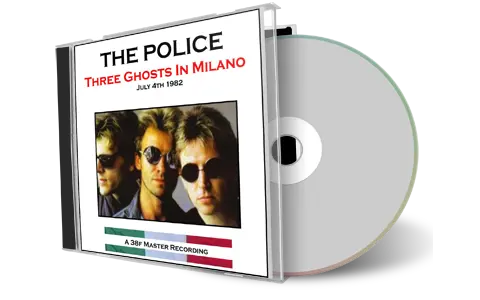 Artwork Cover of The Police 1982-07-04 CD Segrate Audience