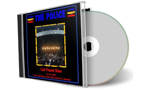 Artwork Cover of The Police 2008-06-10 CD Saint-Etienne Audience