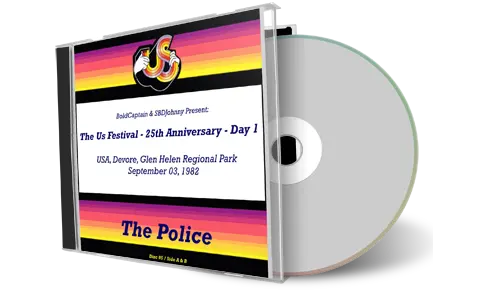 Artwork Cover of The Police Compilation CD 3 Ghosts Caught In The Act Soundboard