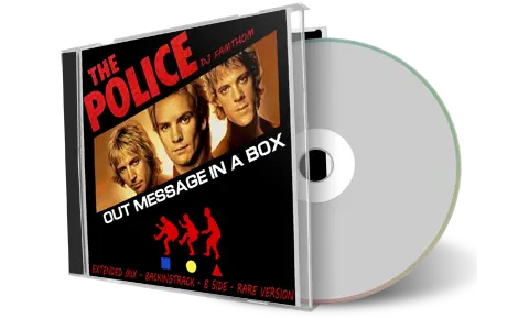 Artwork Cover of The Police Compilation CD Out Message In A Box 2013 Soundboard