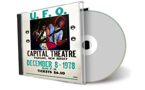 Artwork Cover of Ufo 1978-12-08 CD Passiac Soundboard