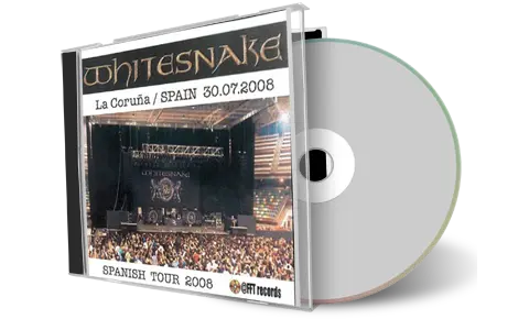 Artwork Cover of Whitesnake 2008-07-30 CD Coruna Audience