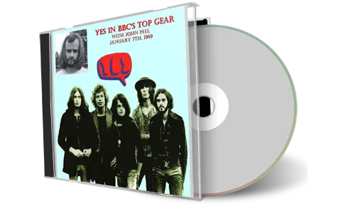Artwork Cover of Yes 1969-01-07 CD In Bbcs Top Gear Soundboard