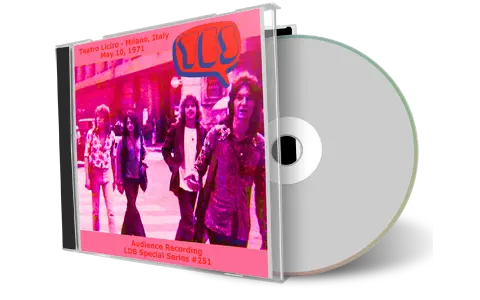 Artwork Cover of Yes 1971-05-10 CD Milano Audience
