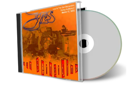 Artwork Cover of Yes 1972-03-17 CD San Bernardino Audience