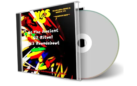 Artwork Cover of Yes 1974-03-20 CD Fresno Audience