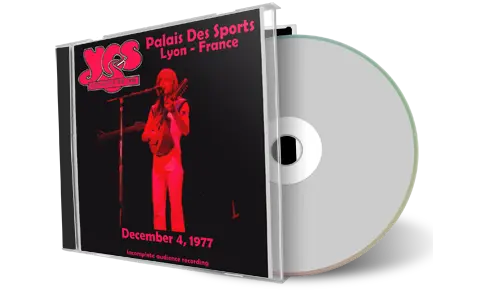 Artwork Cover of Yes 1977-12-04 CD Lyon Audience
