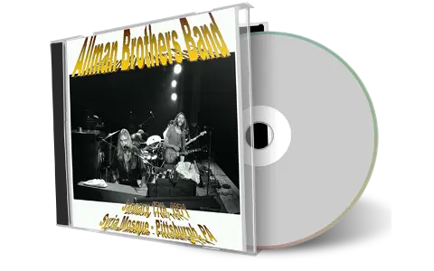 Artwork Cover of Allman Brothers Band 1971-01-17 CD Pittsburgh Audience