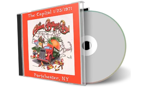 Artwork Cover of Allman Brothers Band 1971-01-23 CD Port Chester Audience