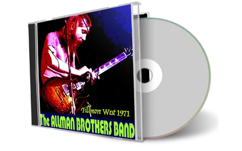 Artwork Cover of Allman Brothers Band 1971-01-29 CD San Francisco Soundboard