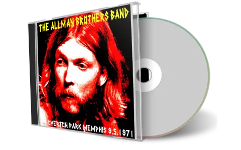 Artwork Cover of Allman Brothers Band 1971-05-09 CD Memphis Audience