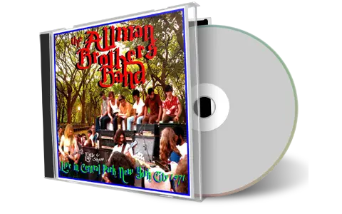 Artwork Cover of Allman Brothers Band 1971-07-21 CD New York Audience