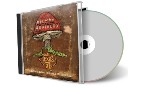 Artwork Cover of Allman Brothers Band 1971-09-28 CD Austin Audience