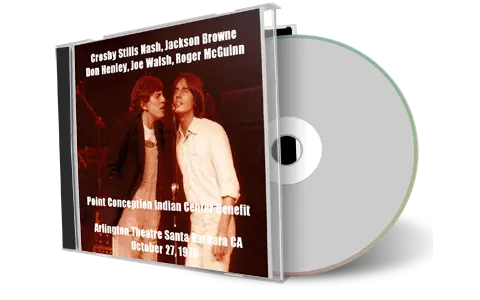 Artwork Cover of Csn 1979-10-27 CD Santa Barbara Audience